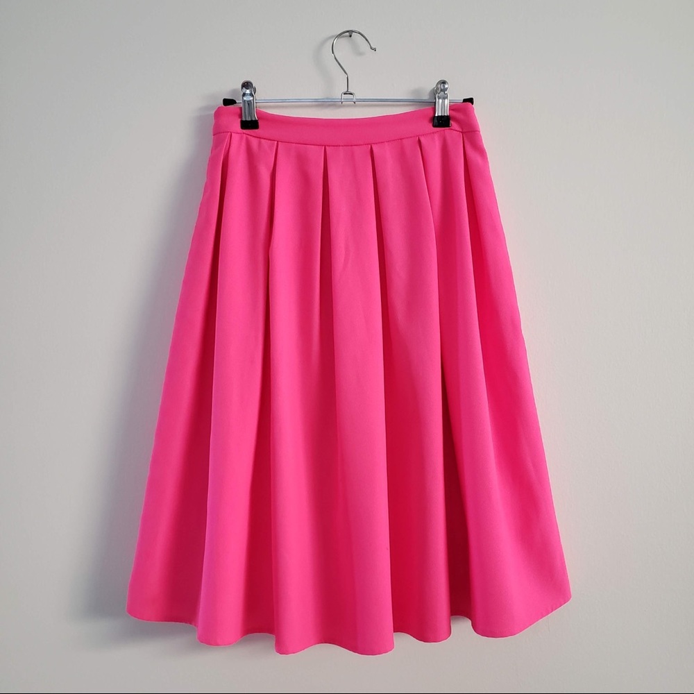 Pink Midi Skirt